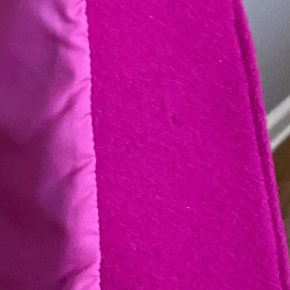 Women's Stunning Raspberry Pink Wool Short Jacket, Roth-Le-Cover Coat. S.10-12. - Picture 8 of 16